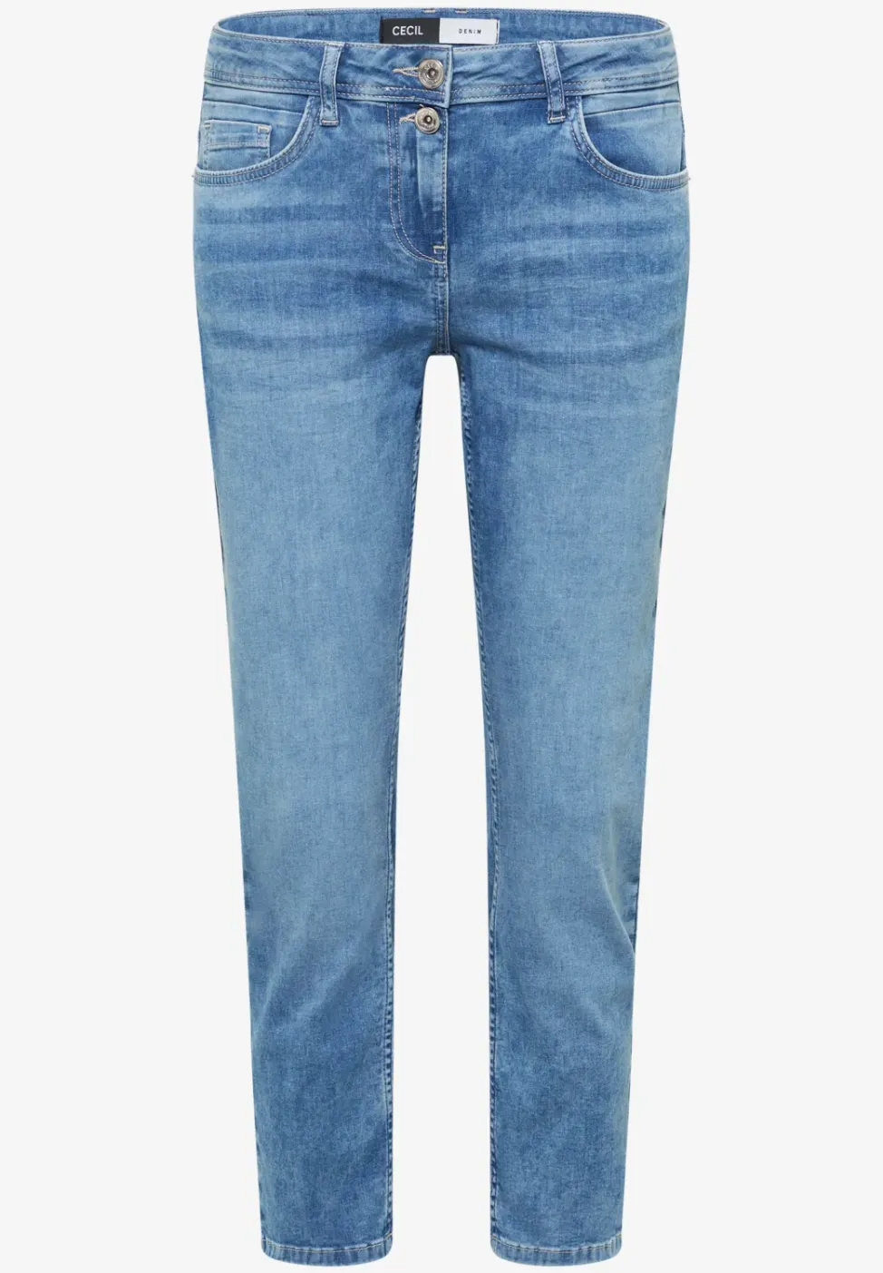 7/8 Slim Leg Jeans im Casual Fit