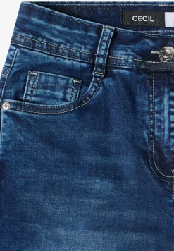 3/4 Slim Leg Jeans im Slim Fit