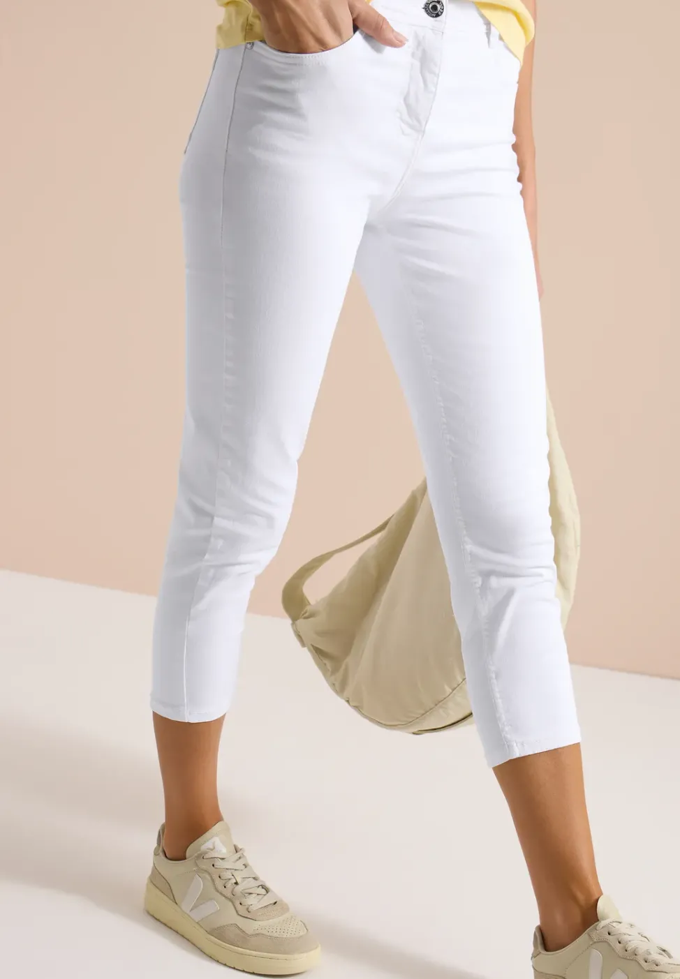 3/4 Slim Leg Jeans im Slim Fit