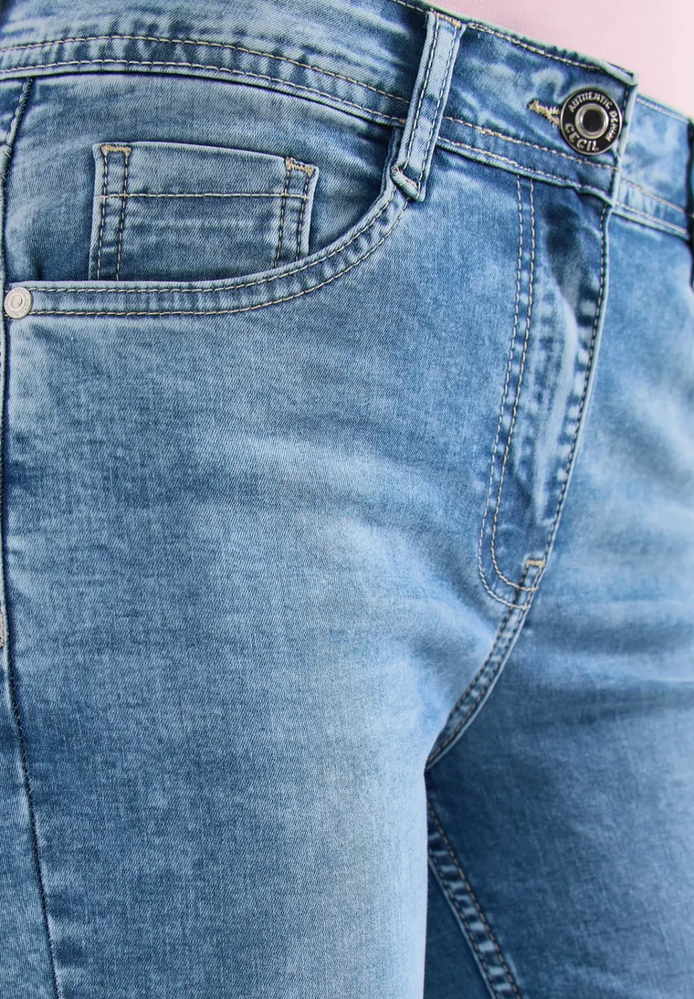 3/4 Slim Leg Jeans im Slim Fit