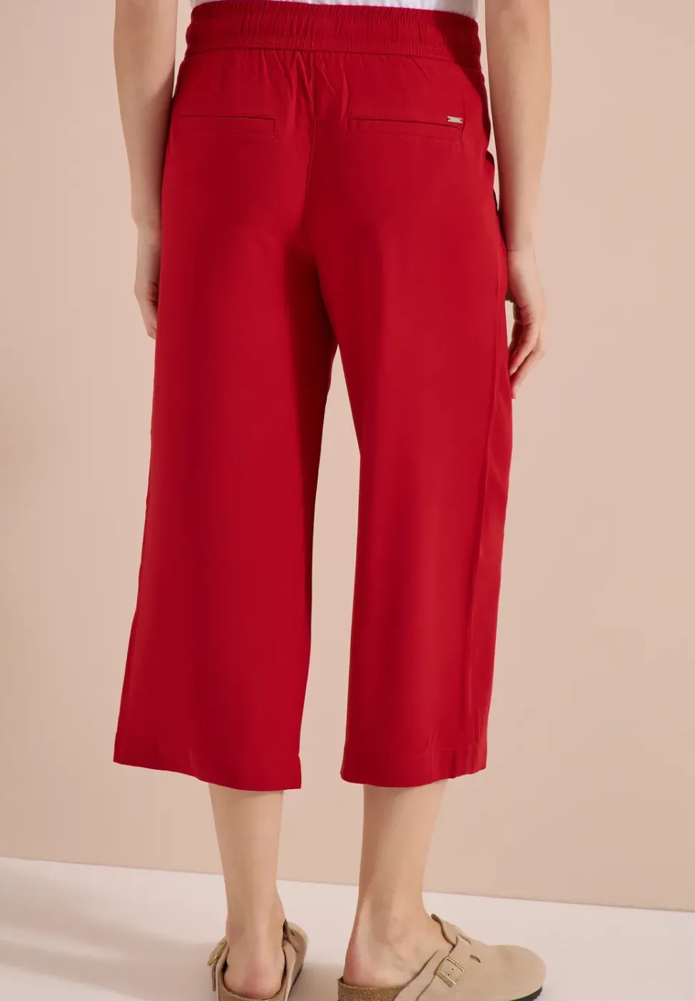 3/4 Wide Leg Hose im Loose Fit
