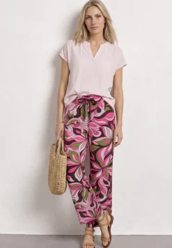 7/8 Wide Leg Hose im Loose Fit