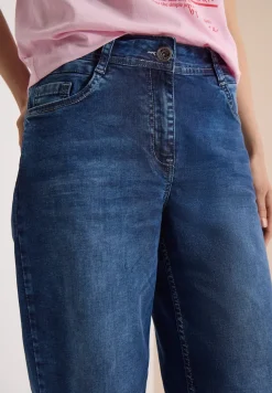 3/4 Wide Leg Jeans im Loose Fit
