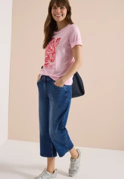 3/4 Wide Leg Jeans im Loose Fit