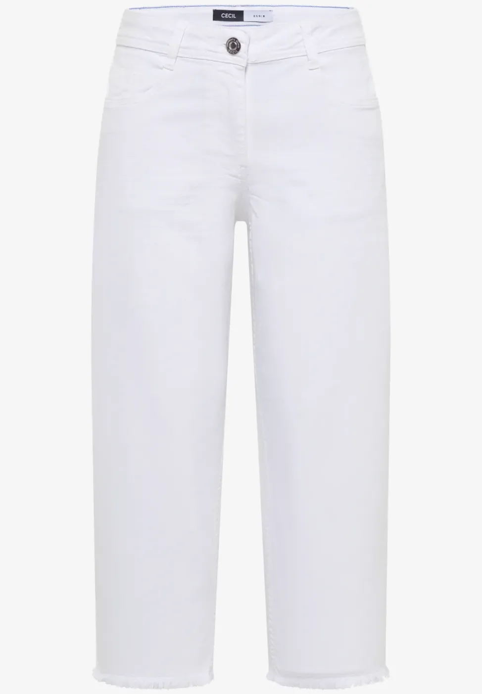 3/4 Wide Leg Jeans im Loose Fit