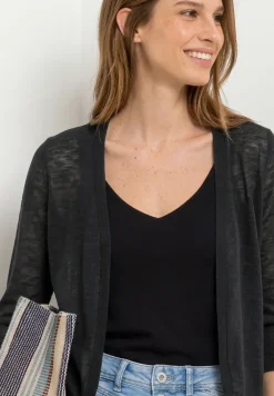 3/4-Arm Jacke in offener Passform