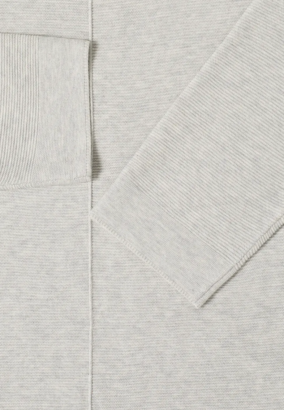 3/4-Arm Pullover mit Struktur