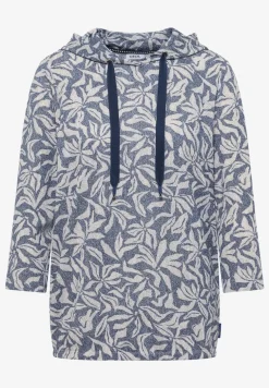 3/4-Arm Shirt mit floralem Print