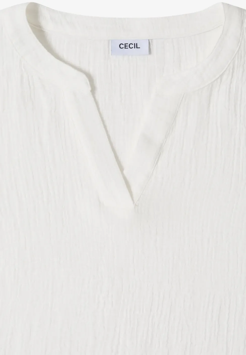 3/4-Arm Bluse in Musselin-Qualität