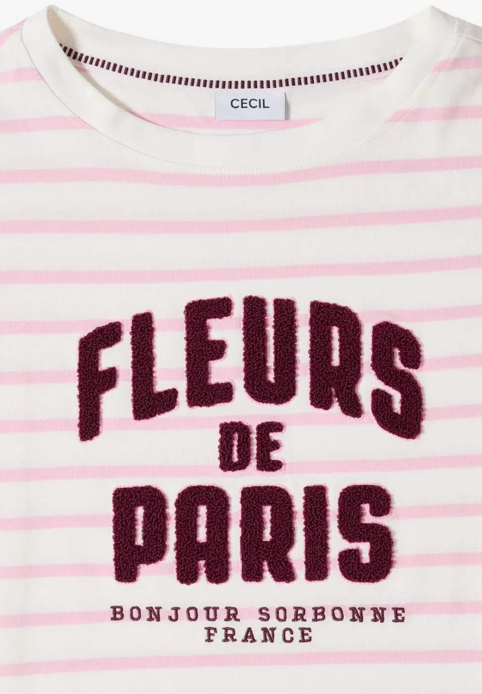 3/4-Arm Shirt mit Wording Artwork
