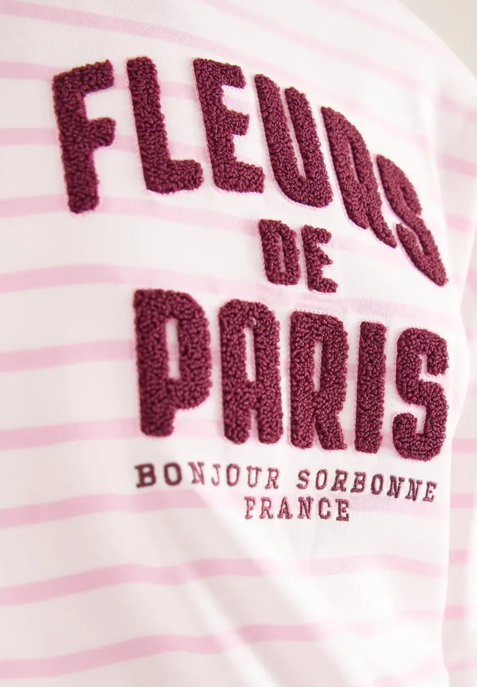 3/4-Arm Shirt mit Wording Artwork