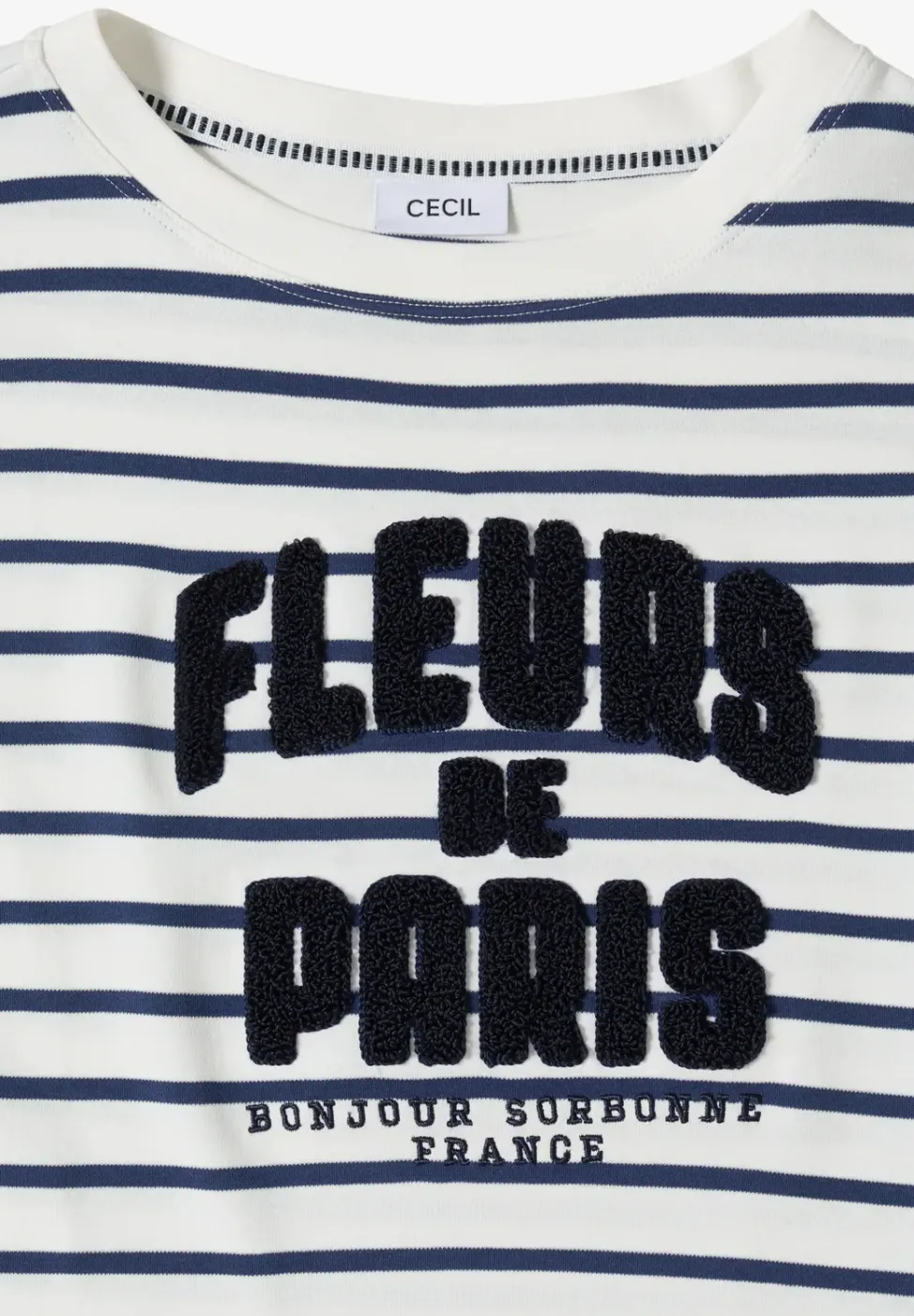3/4-Arm Shirt mit Wording Artwork