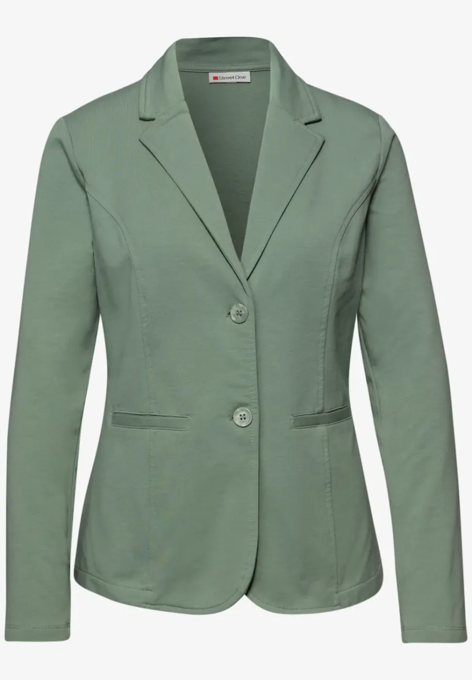 Basic Blazer aus Jersey
