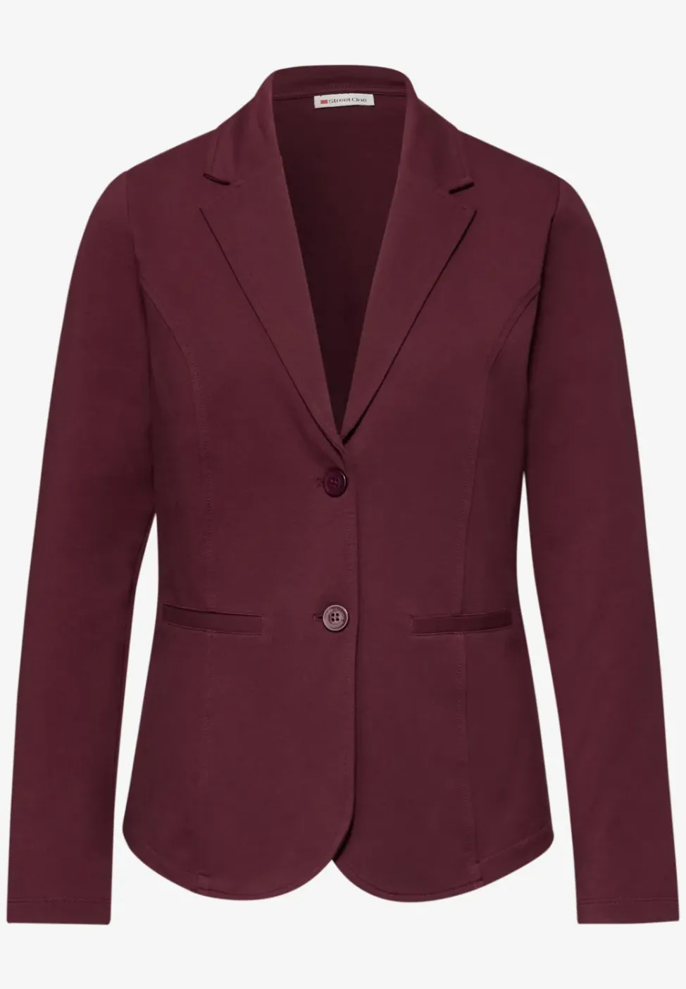 Basic Blazer aus Jersey