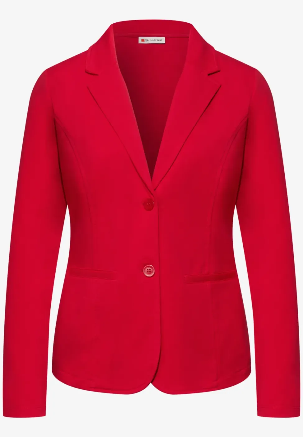 Basic Blazer aus Jersey
