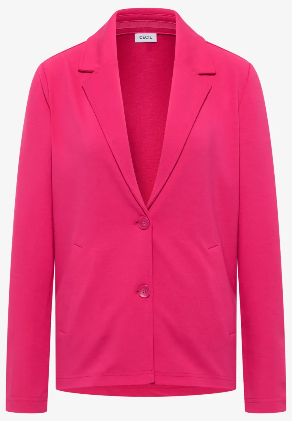 Basic Blazer mit Reverskragen