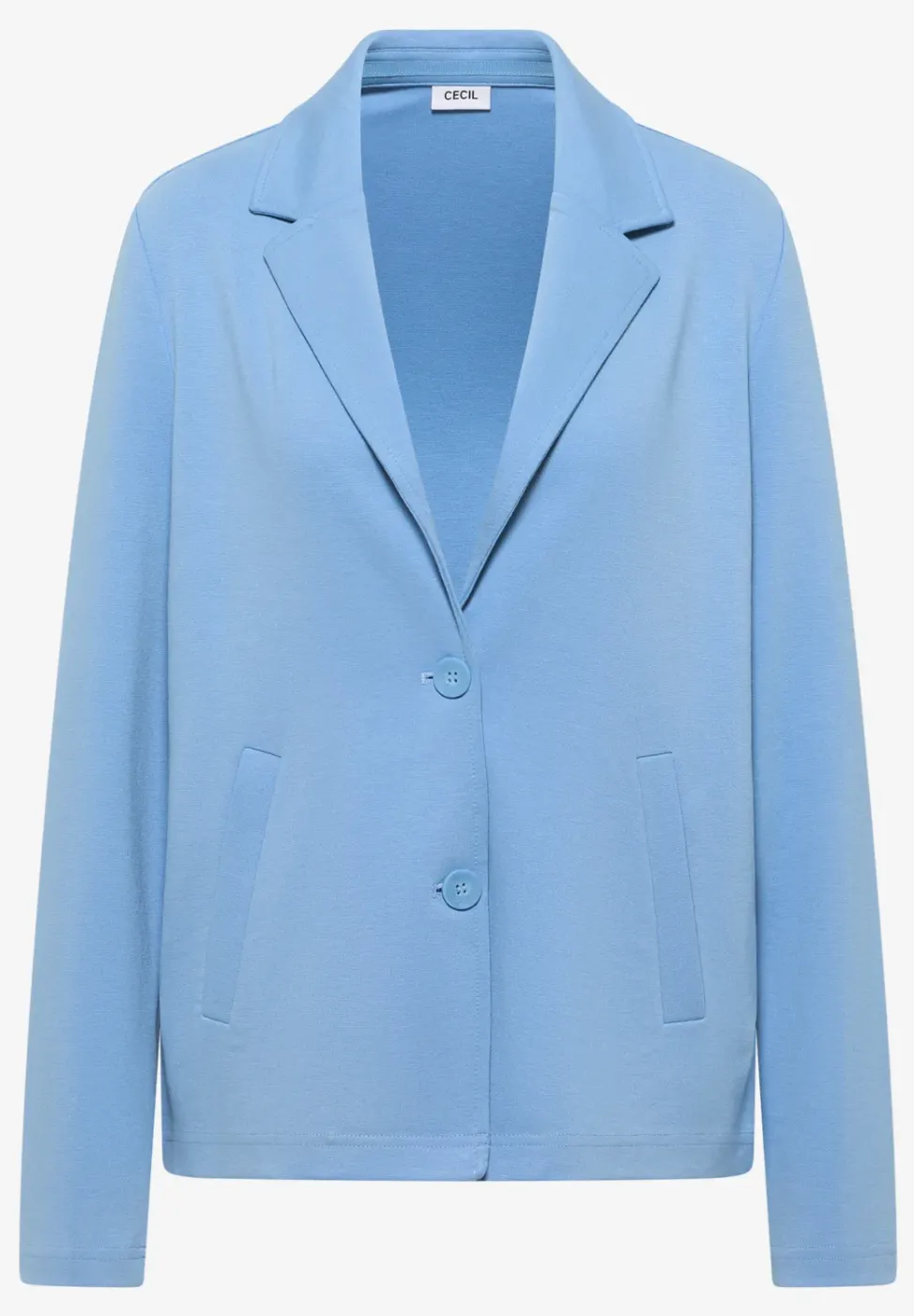 Basic Blazer mit Reverskragen