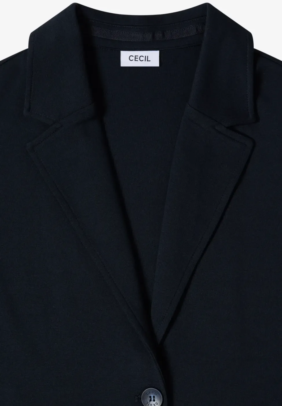 Basic Blazer mit Reverskragen