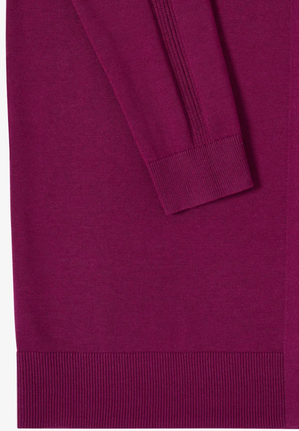 Basic Cardigan in langer Passform