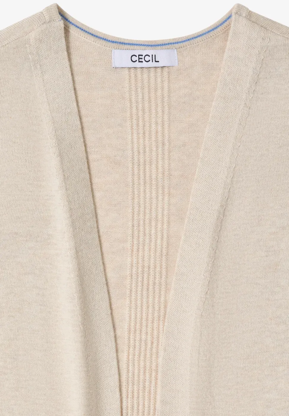 Basic Cardigan in langer Passform
