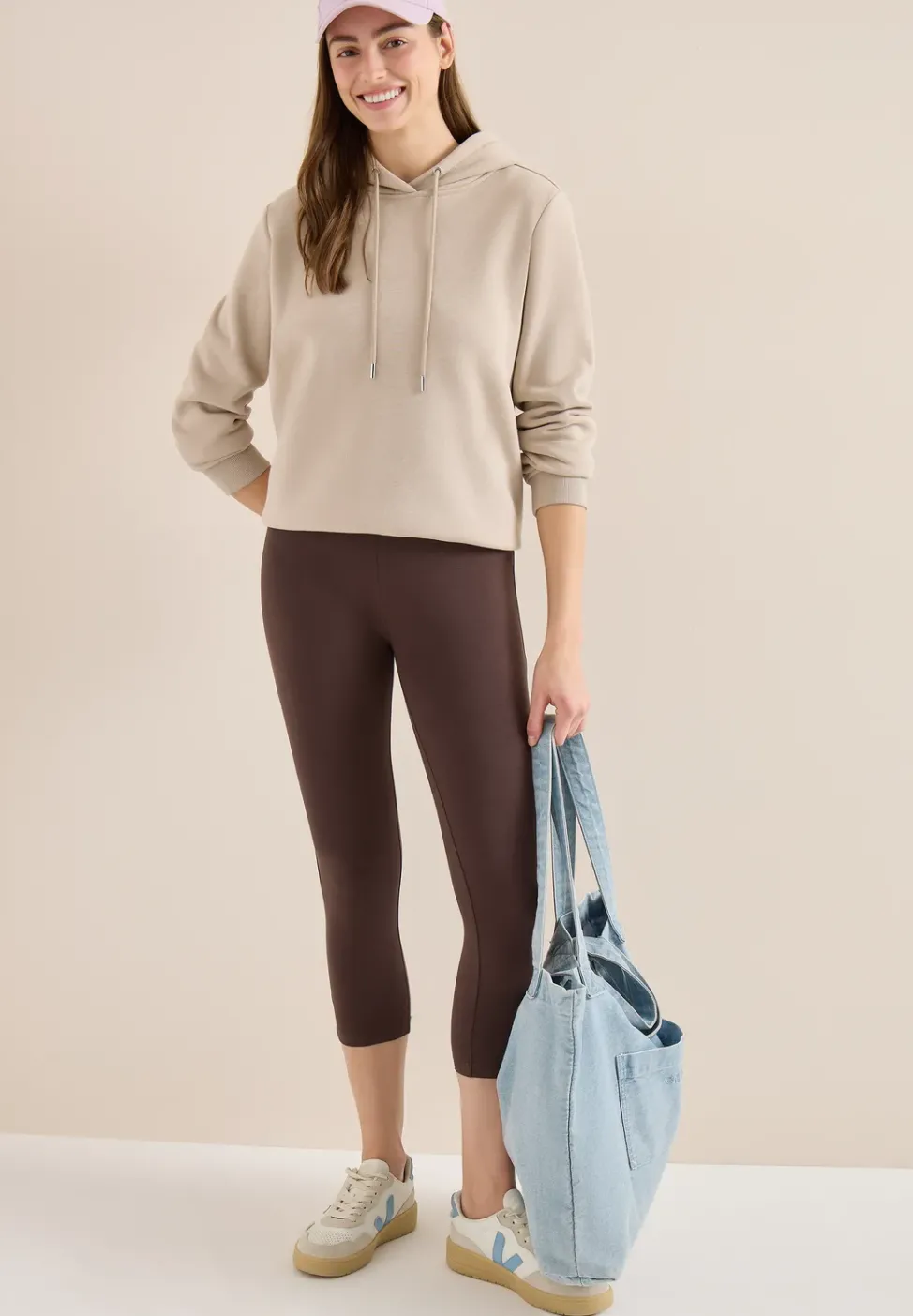 Basic Leggings in Unifarbe