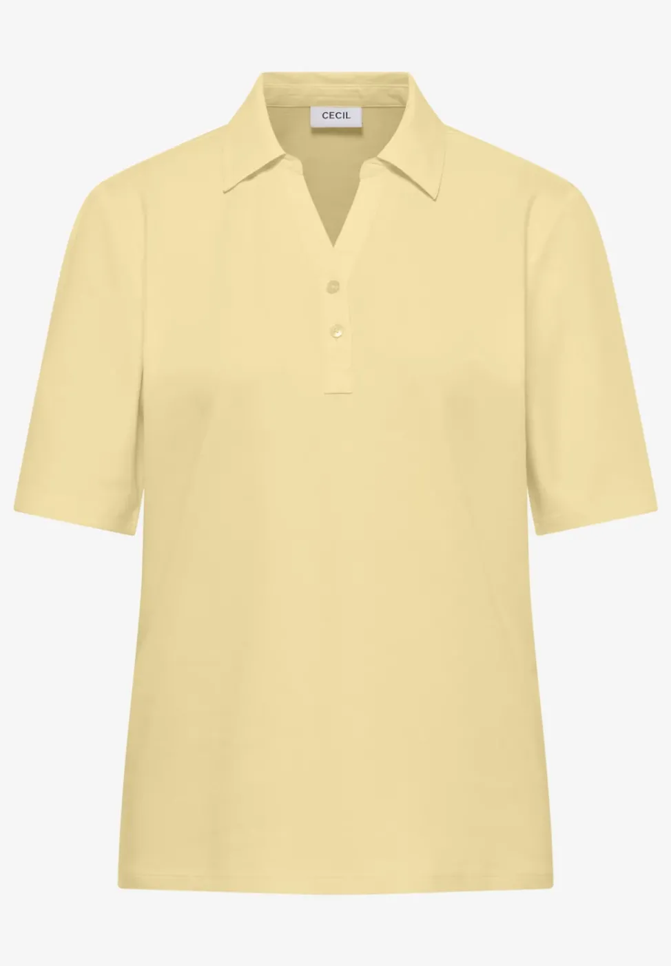 Basic Poloshirt mit Kurzarm