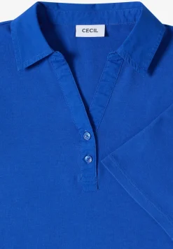 Basic Poloshirt mit Kurzarm
