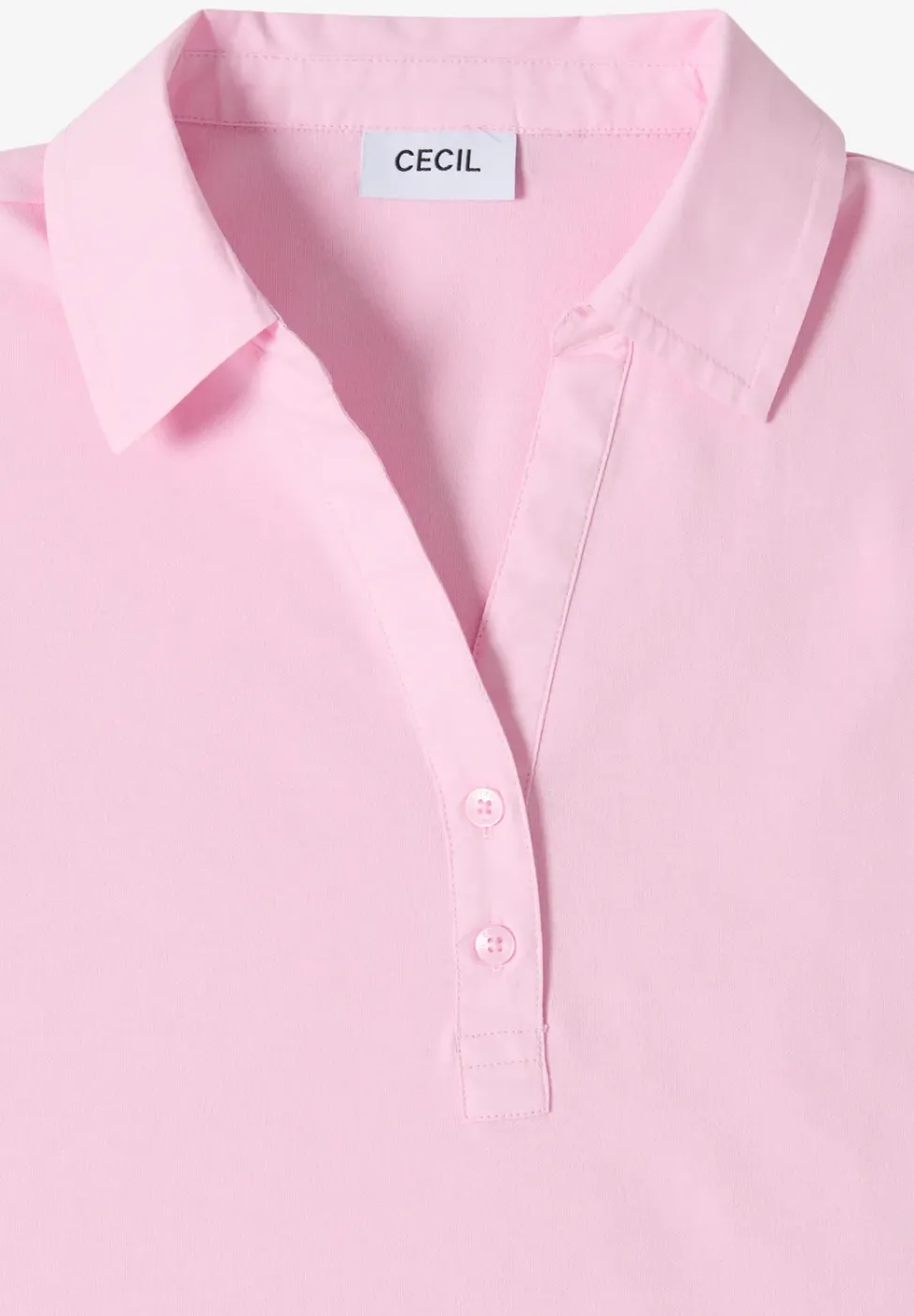 Basic Poloshirt mit Kurzarm