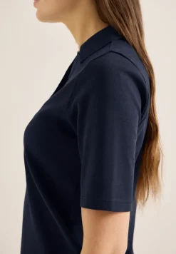Basic Poloshirt mit Kurzarm