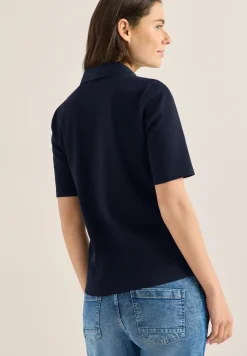Basic Poloshirt mit Kurzarm