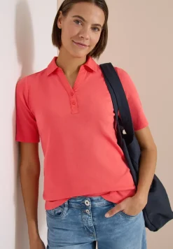 Basic Poloshirt mit Kurzarm