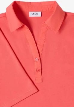 Basic Poloshirt mit Kurzarm