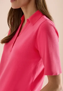 Basic Poloshirt mit Kurzarm