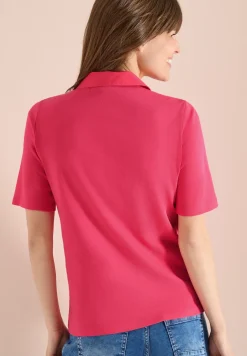 Basic Poloshirt mit Kurzarm