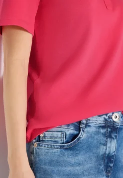 Basic Poloshirt mit Kurzarm