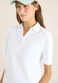 Basic Poloshirt mit Kurzarm