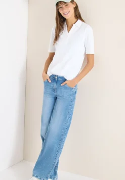 Basic Poloshirt mit Kurzarm