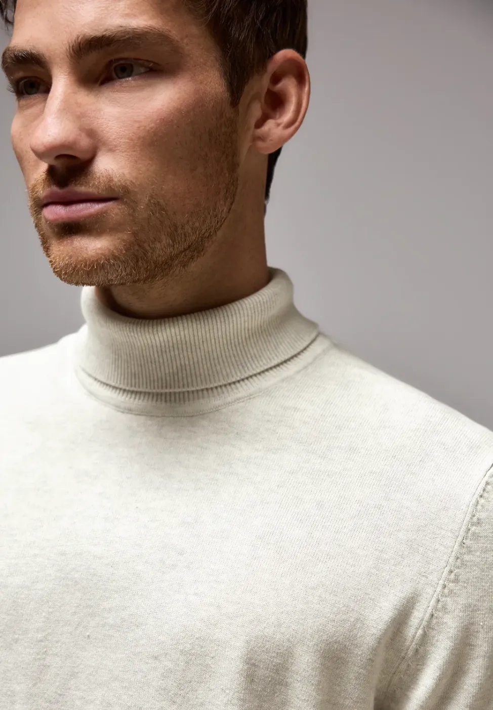 Basic Rollkragenpullover