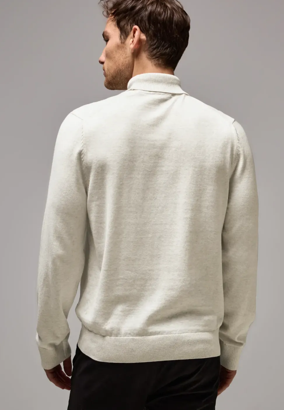 Basic Rollkragenpullover