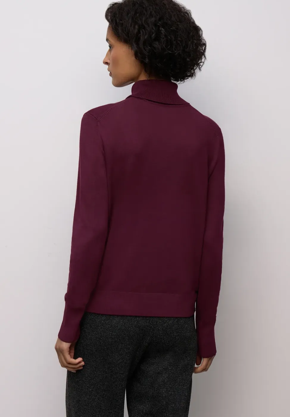 Basic Rollkragenpullover