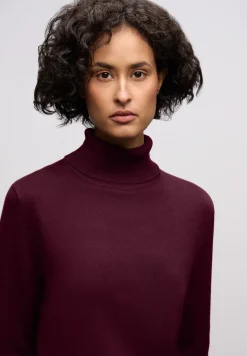 Basic Rollkragenpullover