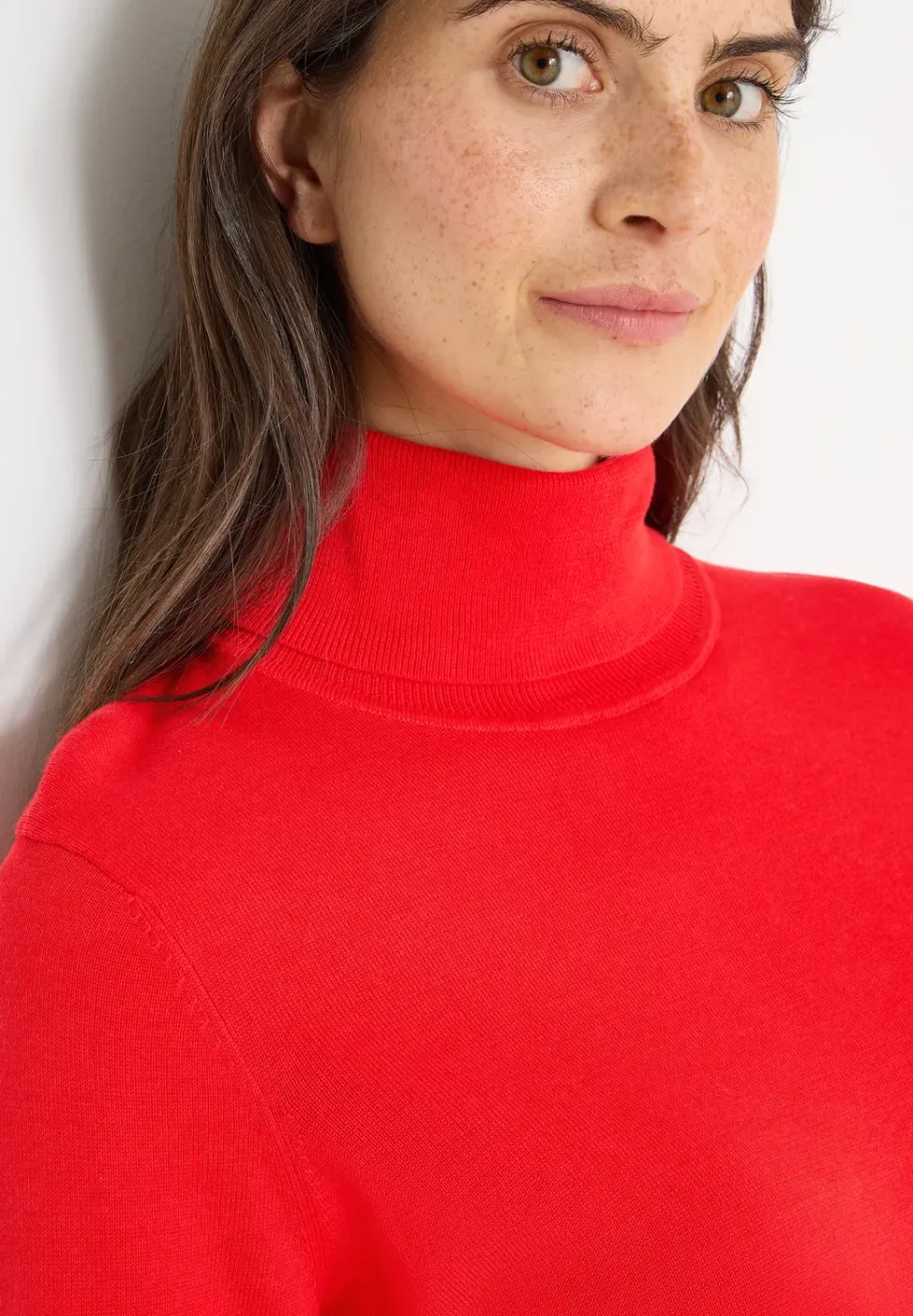 Basic Rollkragenpullover