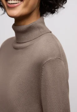 Basic Rollkragenpullover