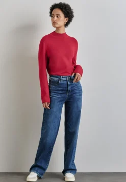 Basic Rollkragen-Pullover