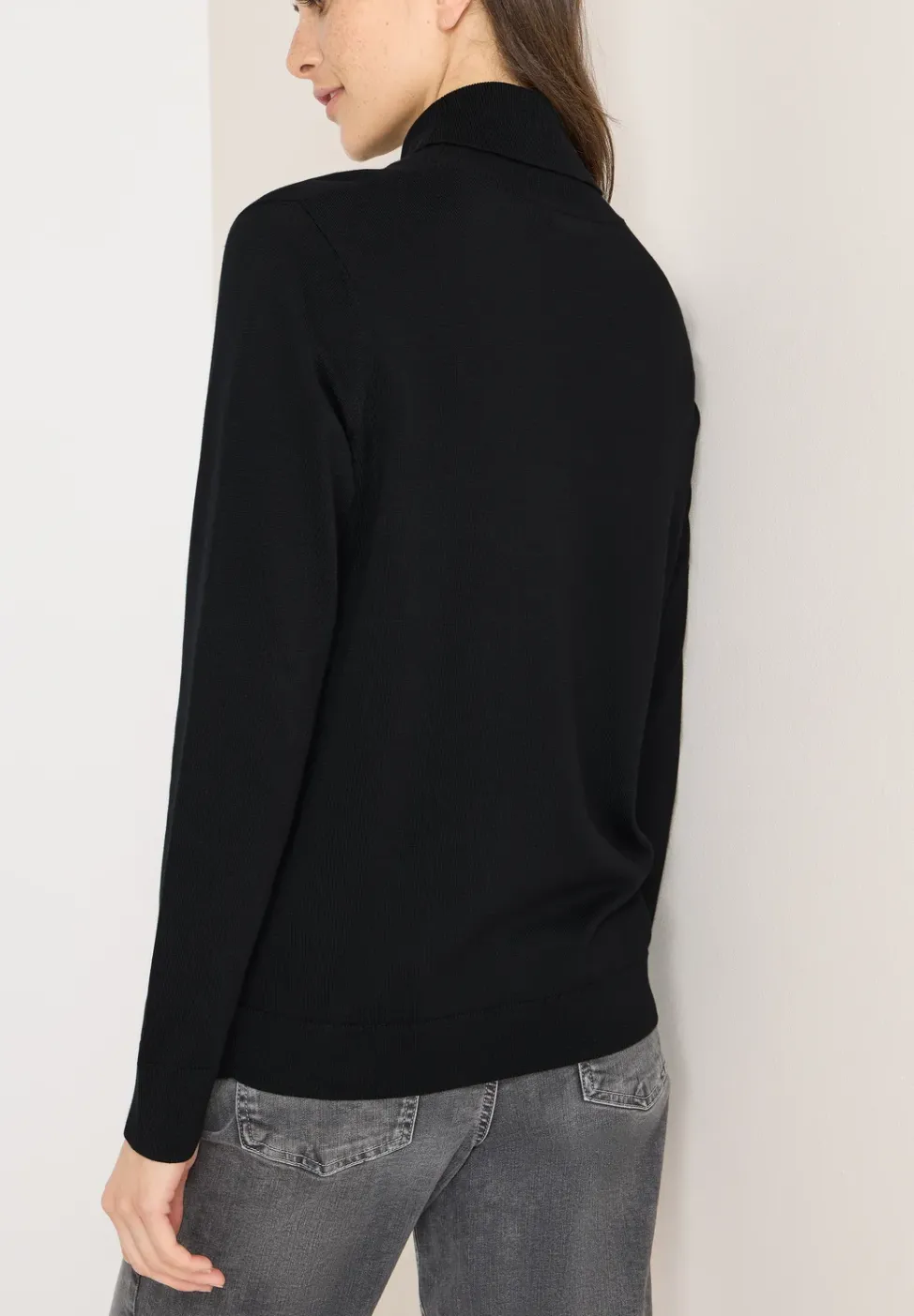 Basic Rollkragenpullover