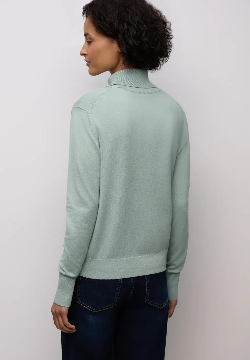 Basic Rollkragenpullover