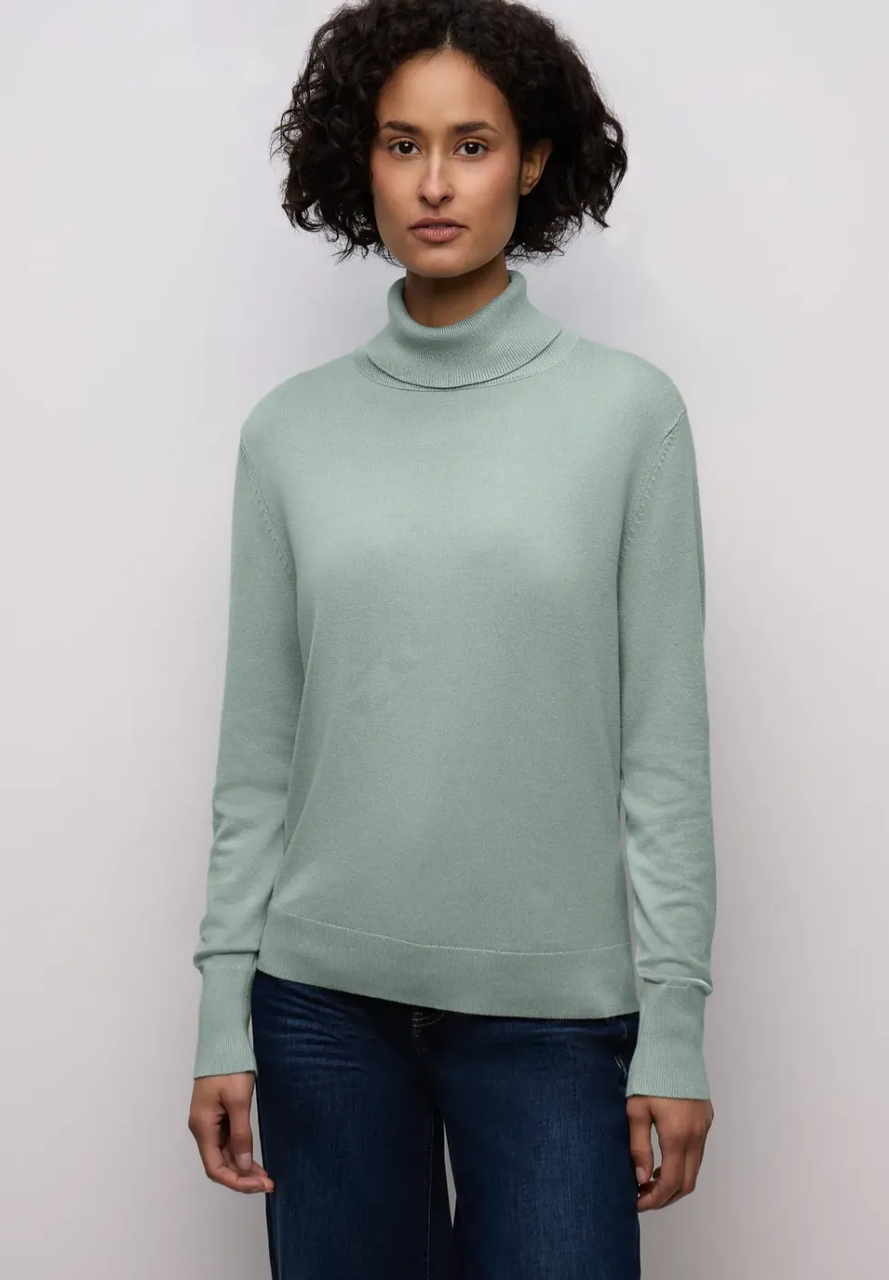 Basic Rollkragenpullover