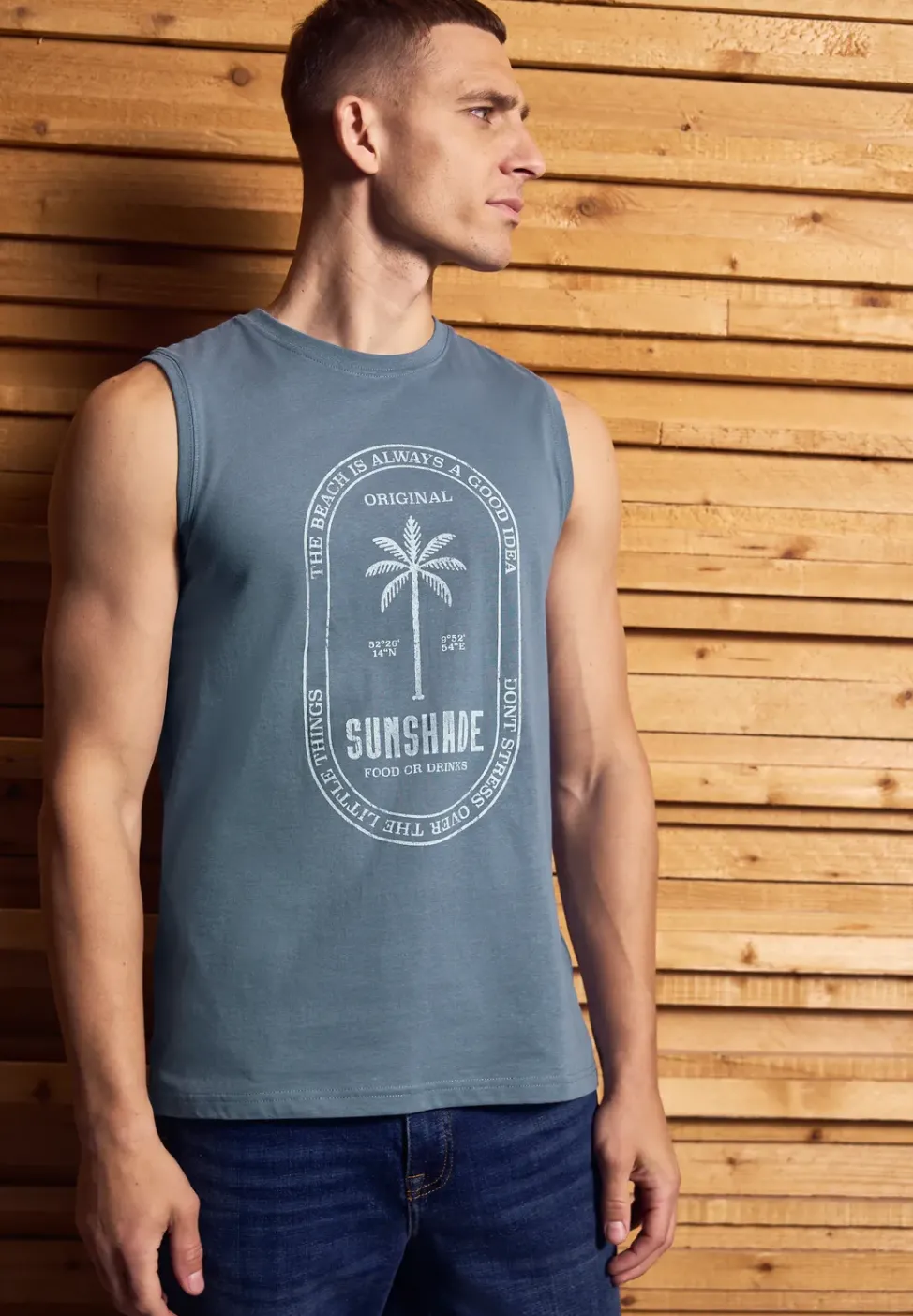 Basic Tanktop mit Print