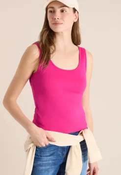 Basic Top aus reiner Baumwolle