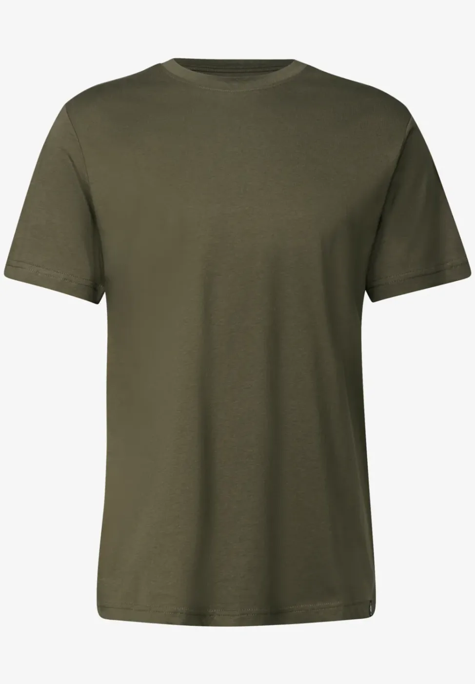 Basic T-Shirt aus reiner Baumwolle